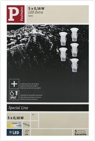 Paulmann 98892 - Estensione SET 5X LED/0,16W IP67 Luce da incasso MICRO 12V
