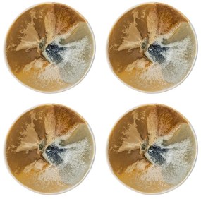 Ciotoline in set color crema in gres 4 pz 525 ml Lacey – Bloomingville