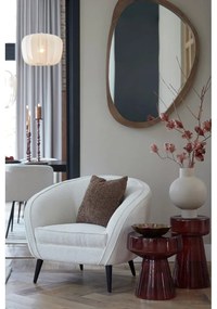 Tavolo rotondo in vetro ø 30 cm Dakwa - Light &amp; Living