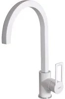 Rubinetto Miscelatore Cucina Elleci Bridge Granitek Bianco MGKBRI68