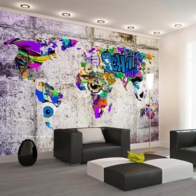 Fotomurale adesivo  Across Colorful World  Larghezza x Altezza Home decor 392x280