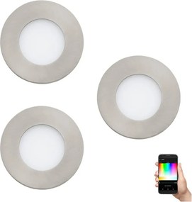 Eglo 32882 - Set da 3 faretti LED RGB dimmerabili da incasso FUEVA-C LED/3W/230V