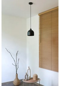 Duolla - Lampada a sospensione con cavo IRONLINE 1xE27/15W/230V Ø 17 cm nero