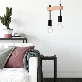 Lampadario a cavo ORAZIO 2xE27/60W/230V