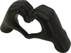 Scultura Lover Black Cm 25X7,5X13,5