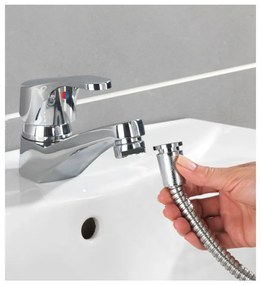Attacco doccia per rubinetto nel lavabo - Wenko