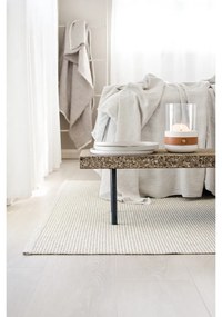 Passatoia da interno/esterno color crema 70x200 cm Mono Linen Vanilla – Pappelina