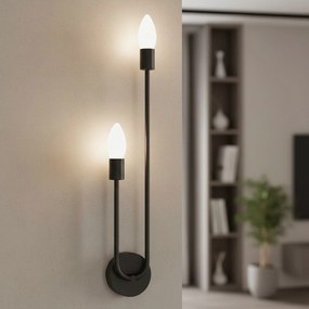 Lampada da parete APP1147-2W black