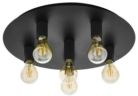 Eglo 98157 - Plafoniera PASSANO 6xE27/60W/230V