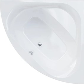 Vasca angolare BRISA senza pannello pmma bianco 130 x 130 cm SANYCCES