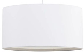 Kave Home - Plafoniera bianca per lampada Santana con diffusore bianco Ã˜ 40 cm