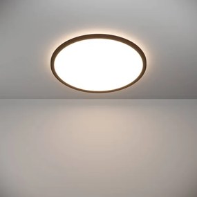 Eglo 901455 - Lampada LED dimmerabile da esterno ROVITO-R 16,8W/230V diametro 50cm IP44 nero + +TC