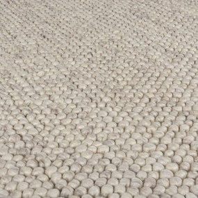 Tappeto in lana grigio chiaro 80x150 cm Minerals - Flair Rugs