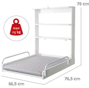 Fasciatoio sospeso bianco Roba style - Roba