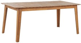 Tavolo da giardino legno chiaro 180 x 90 cm FORNELLI Beliani