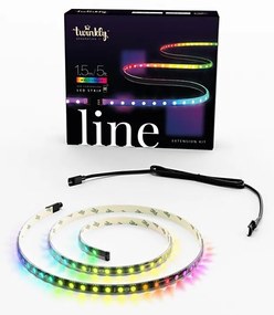 Twinkly TWL100ADP-B - Striscia di prolunga LED RGB LINE 100xLED 1,5 m Wi-Fi