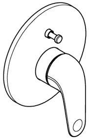 GROHE 24336001 - Miscelatore per vasca SWIFT DN 15, cromo lucido