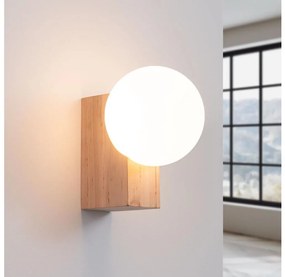 Sollux SL.1682 - Applique BULBO 1xG9/8W/230V faggio/bianco