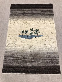 Loribaft Tappeto persiano 110 x 160 Beige (Iran) Annodato A Mano