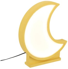 Lampada per bambini gialla Moon - Candellux Lighting