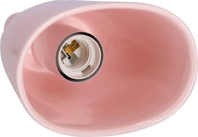 Lampadario rosa con paralume in ceramica Sewilla – Candellux Lighting