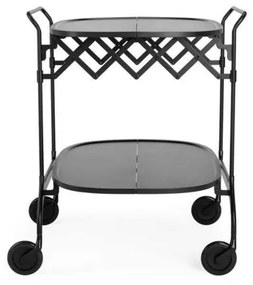 Gastone Carrello Black - Kartell