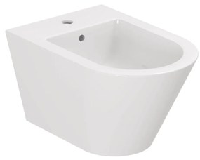 Bidet Sospeso Azzurra Ceramica "Forma" Bianco Lucido