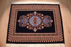 Ghom Tappeto 70 x 90 (Iran) Annodato A Mano