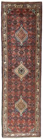 Hamedan Tappeto persiano 280 x 80 Rosso (Iran) Annodato A Mano