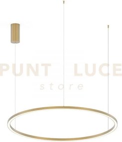 Lampadario a sospensione led hoop oro 60w 9000lm cct 13000k 4000k 6...