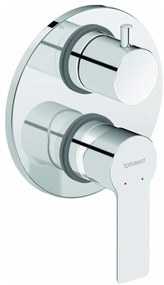 Duravit DC5210008010 - Miscelatore doccia per installazione ad incasso D-CODE, cromo lucido