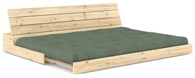 Divano letto verde 196 cm Base - Karup Design