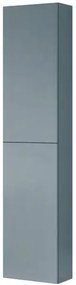 Colonna per mobile bagno Pixel 2 ante P 27 x L 30 x H 160 cm laccato opaco indaco