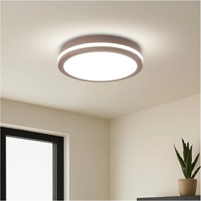 Brilagi - Lampada da esterno con sensore BENE LED/24W/230V Ø 26 cm marrone IP54