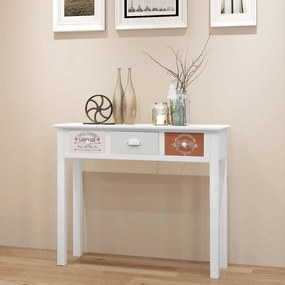 Tavolo Consolle İn Stile Francese İn Legno /