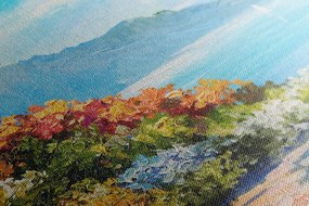 Quadro su tela – Vista sul mare