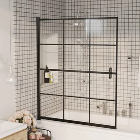 Pannello Per Box Doccia İn Esg 116x140 Cm Nero /
