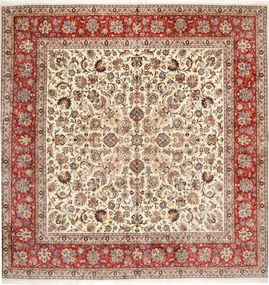 Mashad Tappeto 410 x 410 (Iran) Annodato A Mano