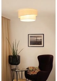 Brilagi - Plafoniera SHINE 1xE27/15W/230V diametro 50 cm color crema