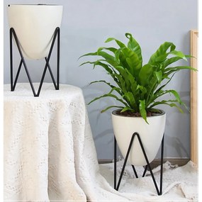 Vaso autoinnaffiante in plastica ø 19 cm Poppy - Tomasucci