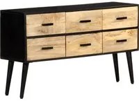 Credenza 110x33x64 cm in Legno Massello di Mango 322678