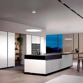 Pannello LED Rotondo a Sospensione 50W Slim CCT Ø600mm IP20 - Bianca Colore Bianco Variabile CCT