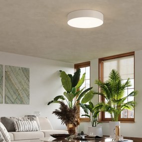 Plafoniera Tonda in PVC da Soffitto 3xE27 ARENA 45 Bianca da interno