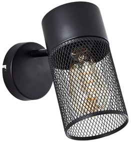 Brilliant - Faretto da parete KAMOLO 1xE27/40W/230V nero