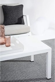 Set di mobili da giardino bianco in alluminio per 4 persone Harley – Bizzotto