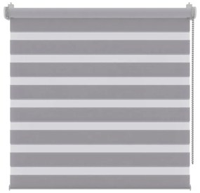Tenda a rullo giorno / notte Orleans grigio chiaro 65x250 cm