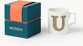 Westwing x MEISSEN, Tazza fatta a mano con motivo decorativo Initials