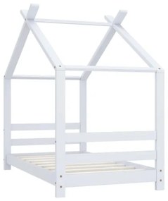 Giroletto per Bambini Bianco in Massello di Pino 70x140 cm