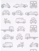 Little Greene Tapete Road Trip - French Grey
