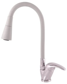 RAV Slezák SA006.0/13S - Miscelatore per lavello SAZAVA 35,6 cm grigio/cromo lucido